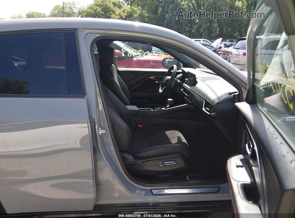 3HDSA2H50SM708006 2025 ACURA ADX Gray Widok wnętrza z przodu