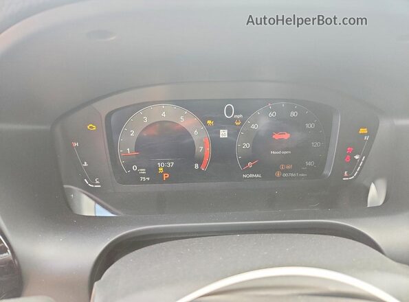 3HDSA2H51SM705695 2025 ACURA ADX Silver ხელსაწყოთა პანელის ხედი