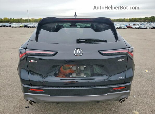 3HDSA2H52SM715801 2025 ACURA ADX Black Widok z tyłu