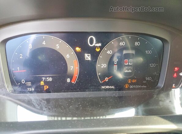 3HDSA2H57SM705703 2025 ACURA ADX Gray Սարքավորումների վահանակի տեսք