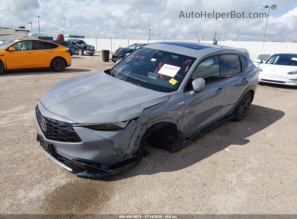 3HDSA2H59SM712801 2025 ACURA ADX Серый Передняя левая четверть