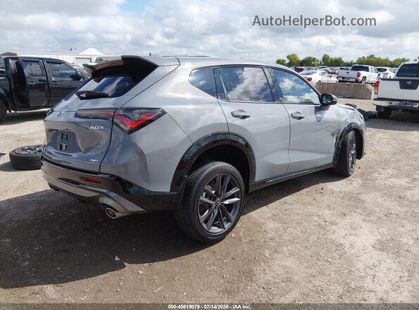 3HDSA2H59SM712801 2025 ACURA ADX Серый Задняя правая четверть
