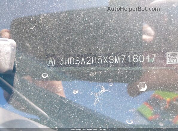 3HDSA2H5XSM716047 2025 ACURA ADX Black 