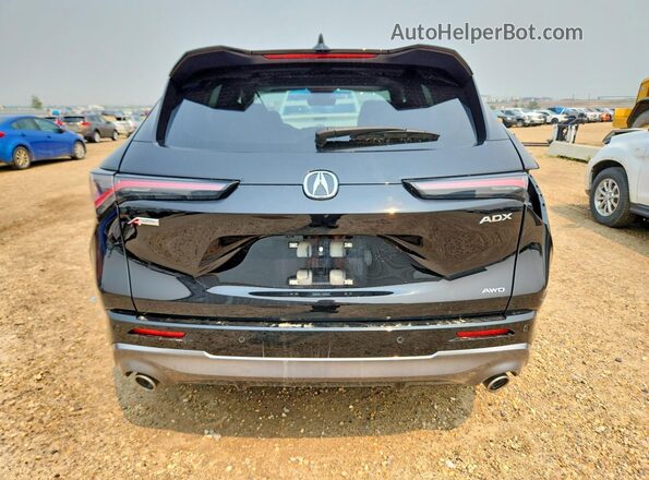 3HDSA2H72SM100800 2025 ACURA ADX Black უკანა ხედი
