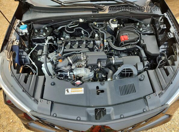 3HDSA2H72SM100800 2025 ACURA ADX Black ძრავის განყოფილების ხედი