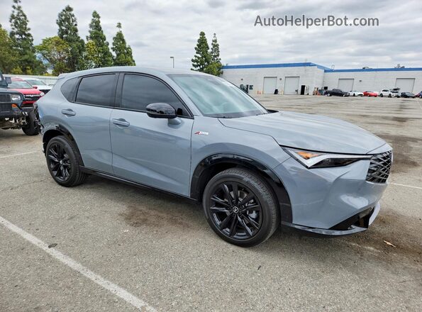 3HDSA2H72SM701995 2025 ACURA ADX Gray Front right