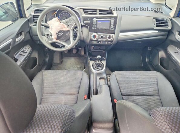 3HGGK5G42JM716607 2018 HONDA FIT Blue წინა პანელის ხედი