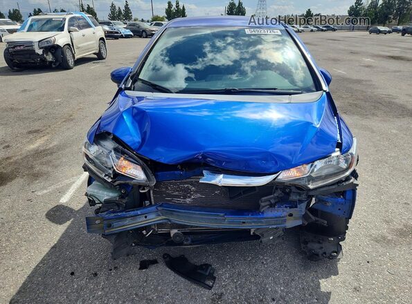 3HGGK5G42JM716607 2018 HONDA FIT Blue წინა ხედი