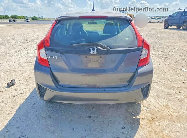 3HGGK5G54GM704041 2016 HONDA FIT Gray უკანა ხედი