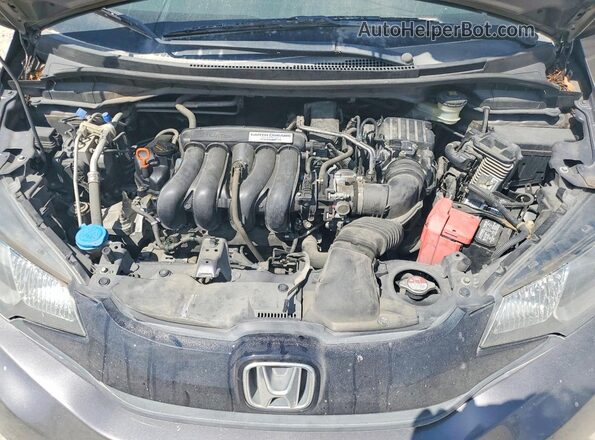 3HGGK5G54GM704041 2016 HONDA FIT Gray უკანა სალონის ხედი