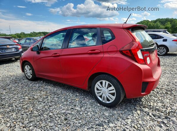 3HGGK5G54HM702825 2017 HONDA FIT Красный Задняя левая четверть