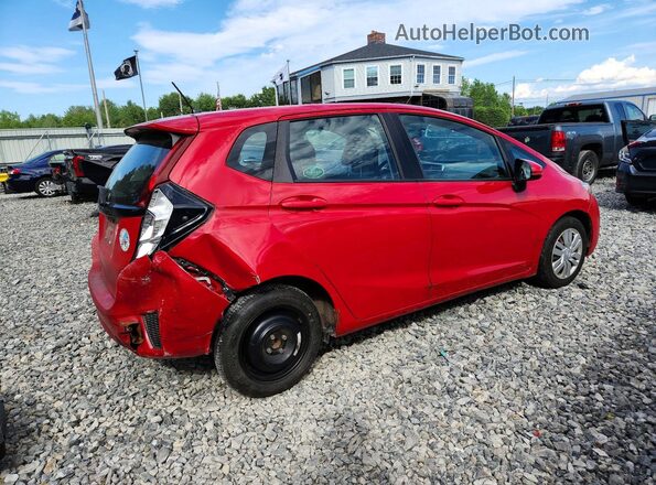 3HGGK5G54HM702825 2017 HONDA FIT Красный Задняя правая четверть