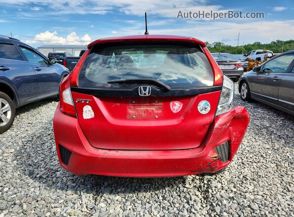 3HGGK5G54HM702825 2017 HONDA FIT Красный Вид сзади