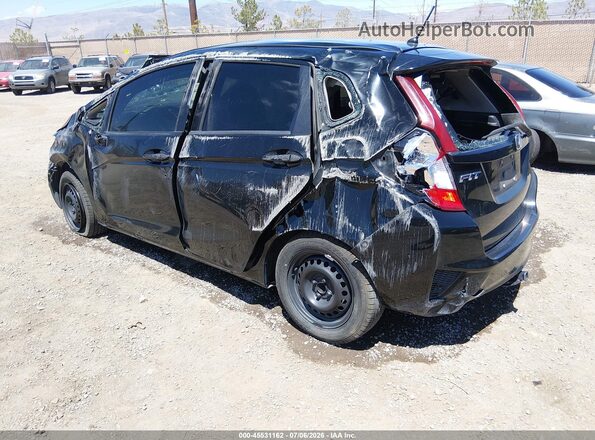 3HGGK5G56HM700137 2017 HONDA FIT Black Հետևի ձախ