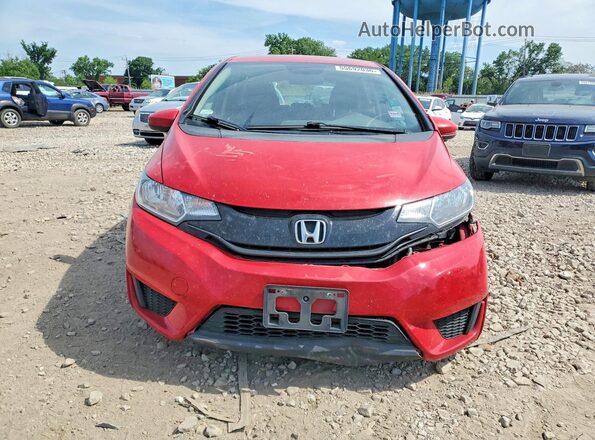 3HGGK5G58HM707848 2017 HONDA FIT Red Widok z przodu