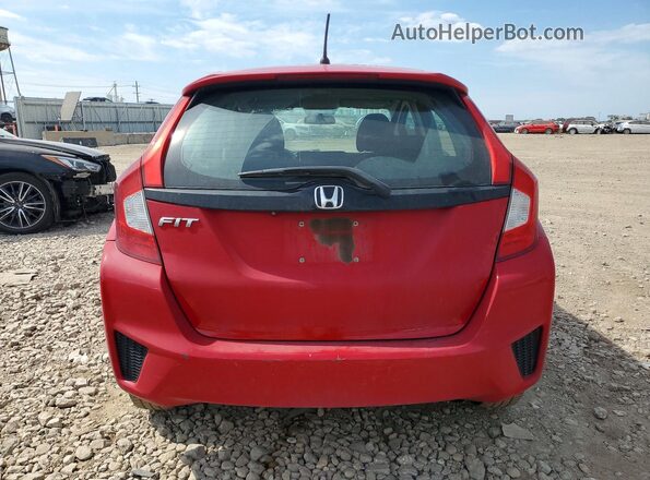3HGGK5G58HM707848 2017 HONDA FIT Red Widok z tyłu