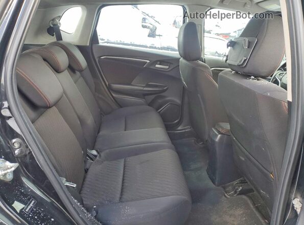 3HGGK5G63JM709103 2018 HONDA FIT Black Հետևի նստատեղերի տեսք