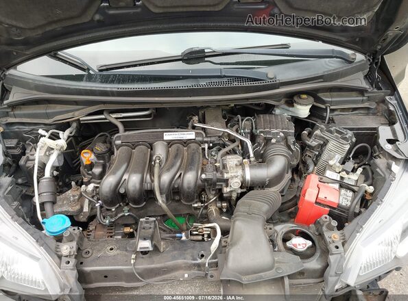 3HGGK5G72HM711721 2017 HONDA FIT Black უკანა ხედი