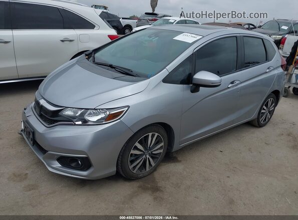 3HGGK5H01KM714179 2019 HONDA FIT Серебряный Передняя левая четверть