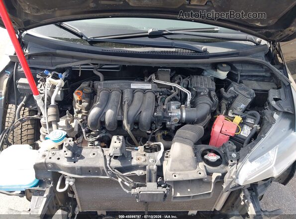 3HGGK5H0XJM705642 2018 HONDA FIT Black უკანა ხედი