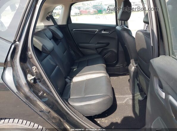 3HGGK5H0XJM705642 2018 HONDA FIT Black VIN კოდის სტიკერის ხედი