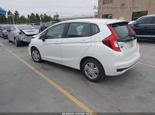 3HGGK5H40JM735252 2018 HONDA FIT Белый Задняя левая четверть