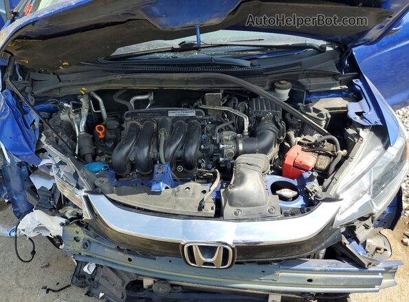 3HGGK5H40KM712751 2019 HONDA FIT Синий Вид задней части салона
