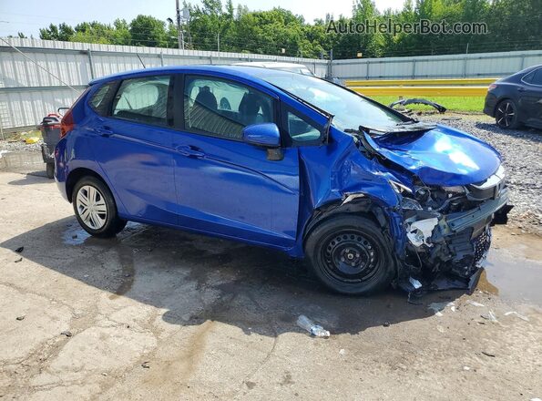 3HGGK5H40KM712751 2019 HONDA FIT Синий Передняя правая четверть