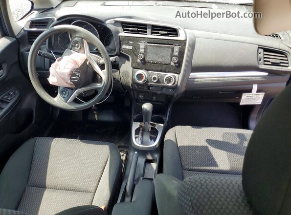 3HGGK5H40KM712751 2019 HONDA FIT Синий Вид панели приборов