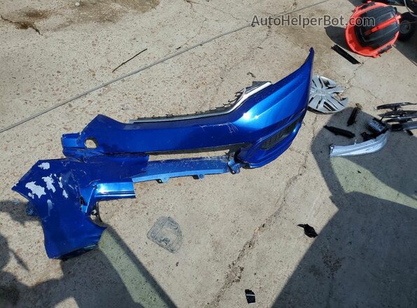 3HGGK5H40KM712751 2019 HONDA FIT Синий Вид подкапотного пространства