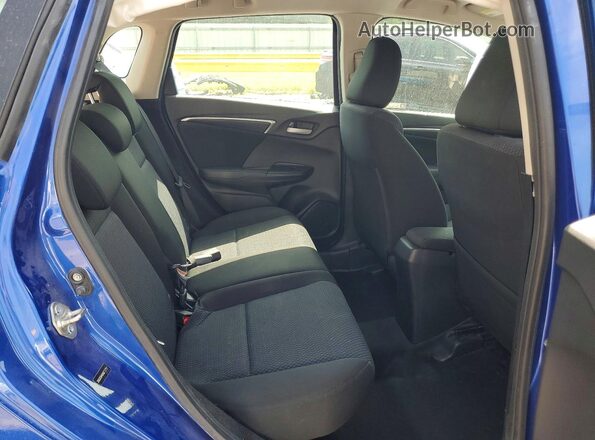 3HGGK5H40KM712751 2019 HONDA FIT Синий Вид задних сидений