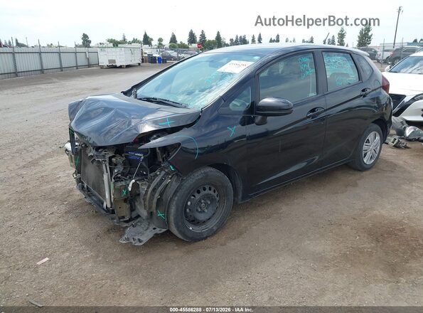 3HGGK5H40LM705445 2020 HONDA FIT Black Առջևի ձախ երեք քառորդ տեսարան