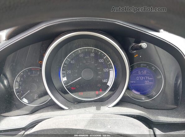 3HGGK5H40LM705445 2020 HONDA FIT Black Հետևի նստատեղերի տեսք