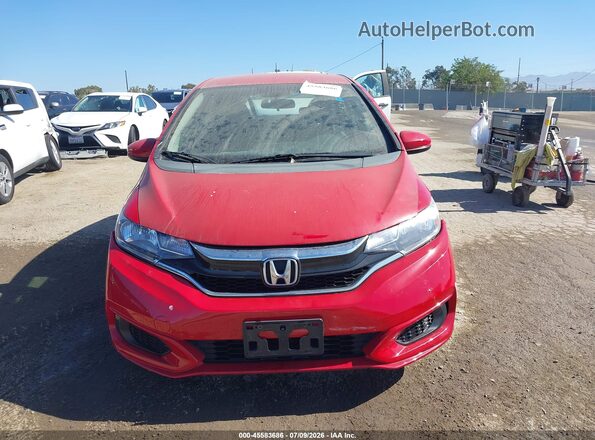 3HGGK5H41JM730769 2018 HONDA FIT Red Սարքավորումների վահանակի տեսք