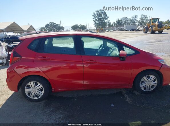 3HGGK5H41JM730769 2018 HONDA FIT Red Սալոնի հետևի տեսք