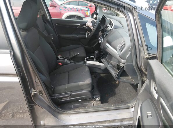 3HGGK5H41JM736314 2018 HONDA FIT Gray წინა სალონის ხედი