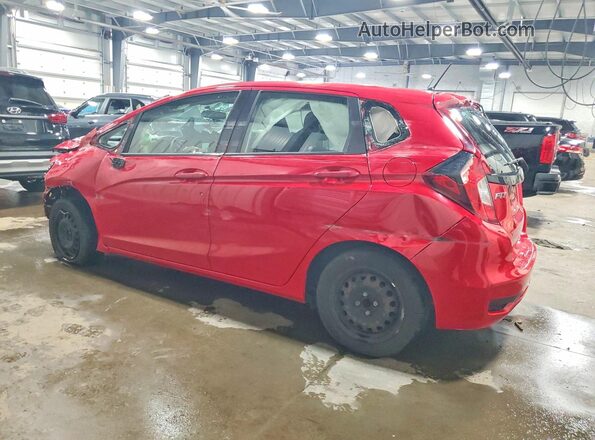 3HGGK5H41KM706411 2019 HONDA FIT Красный Задняя левая четверть
