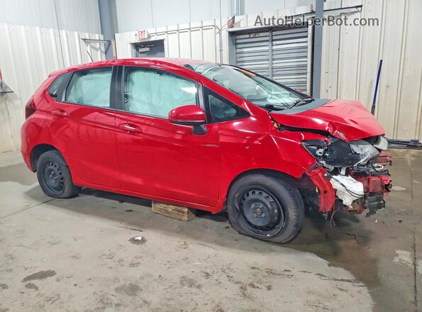 3HGGK5H41KM706411 2019 HONDA FIT Красный Передняя правая четверть