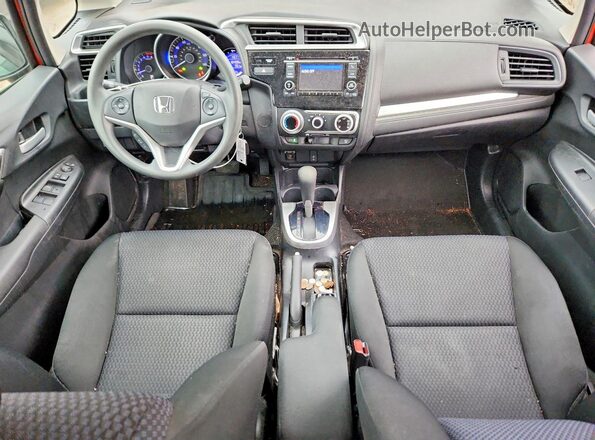 3HGGK5H41LM718429 2020 HONDA FIT Orange Вид панелі приладів