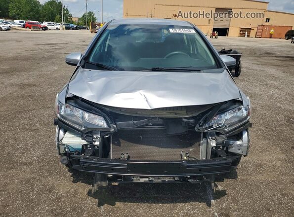 3HGGK5H42KM740034 2019 HONDA FIT Silver Front view