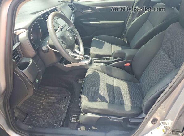 3HGGK5H42KM740034 2019 HONDA FIT Silver Front interior view
