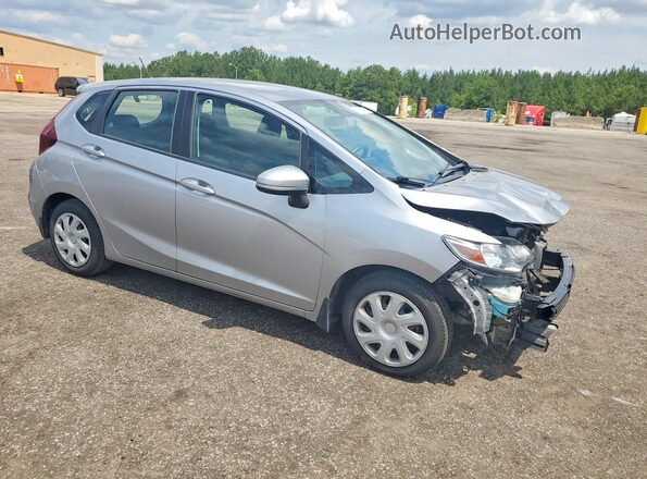 3HGGK5H42KM740034 2019 HONDA FIT Silver Front right