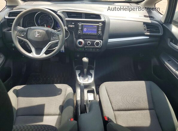 3HGGK5H42KM740034 2019 HONDA FIT Silver Dashboard view