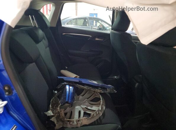 3HGGK5H42LM720710 2020 HONDA FIT Blue Հետևի նստատեղերի տեսք