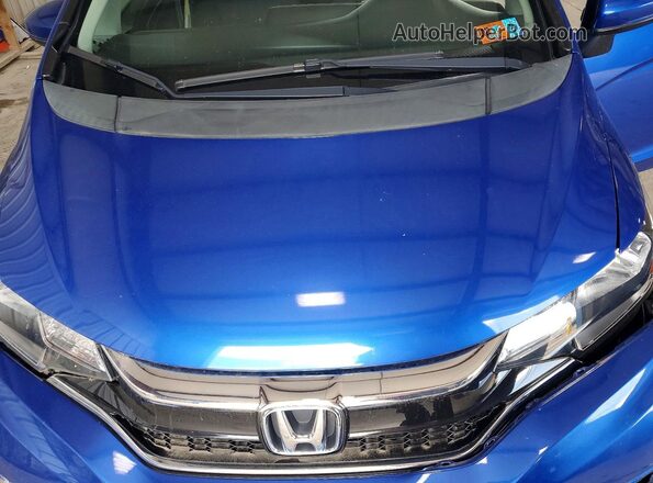 3HGGK5H42LM720710 2020 HONDA FIT Blue Սալոնի հետևի տեսք