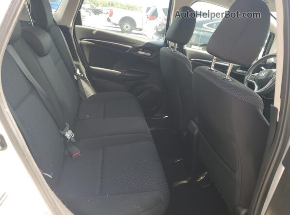 3HGGK5H43KM722528 2019 HONDA FIT White Rear seats view