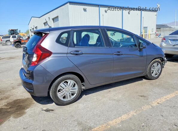 3HGGK5H43KM736865 2019 HONDA FIT Gray Задня права чверть