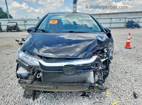 3HGGK5H43KM739989 2019 HONDA FIT Black Front view