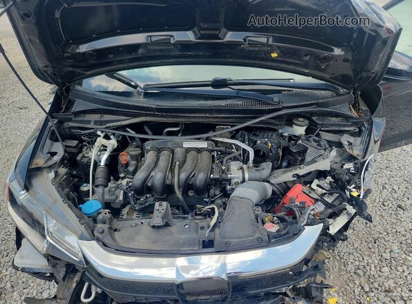 3HGGK5H43KM739989 2019 HONDA FIT Black Rear interior view