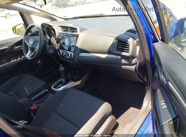 3HGGK5H43LM724796 2020 HONDA FIT Синий Вид салона спереди